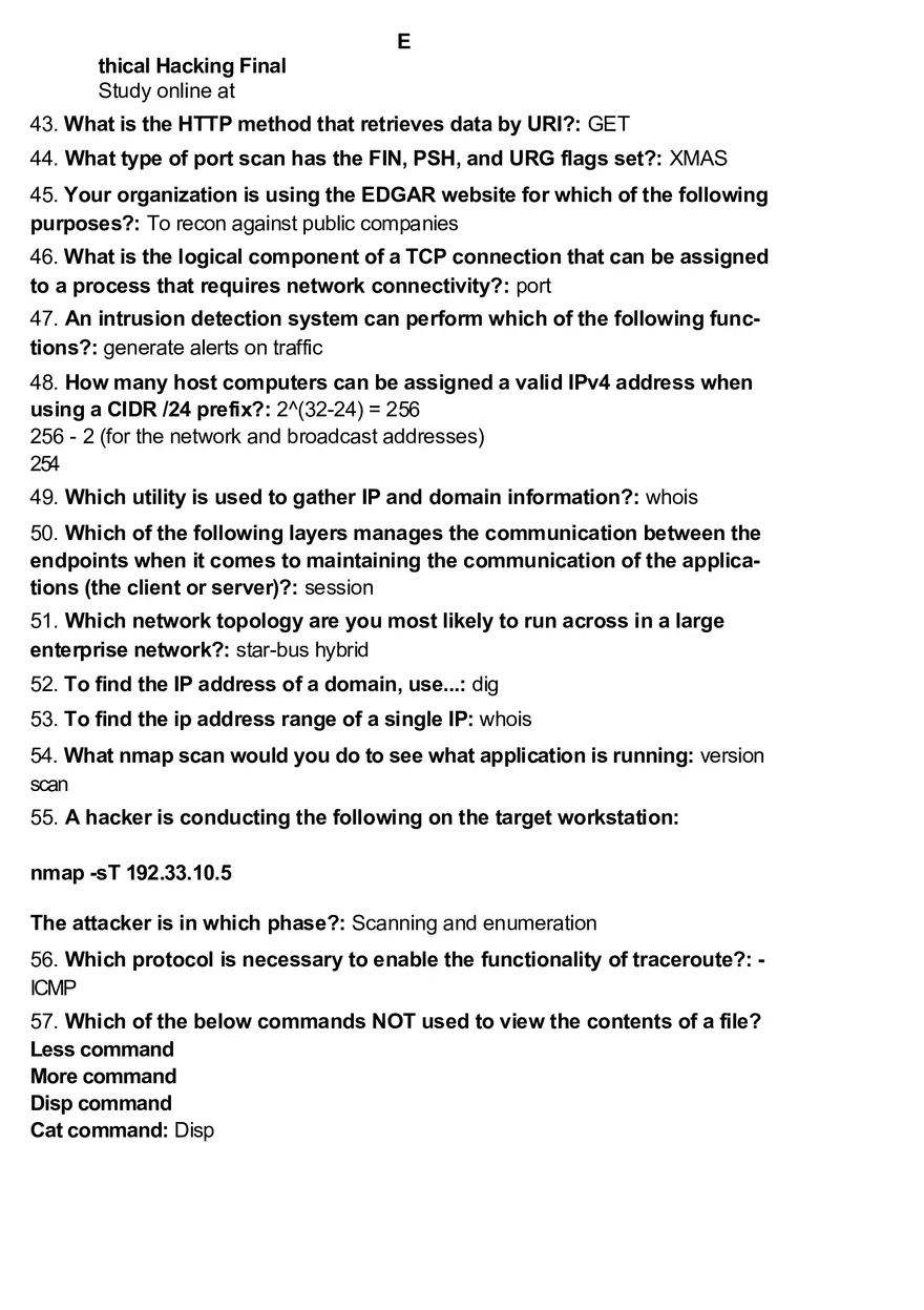Ethical Hacking Final 1 - Page 5