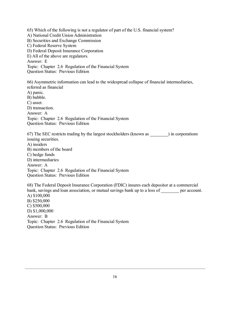 Overview of the Financial System Part 2 - Page 7