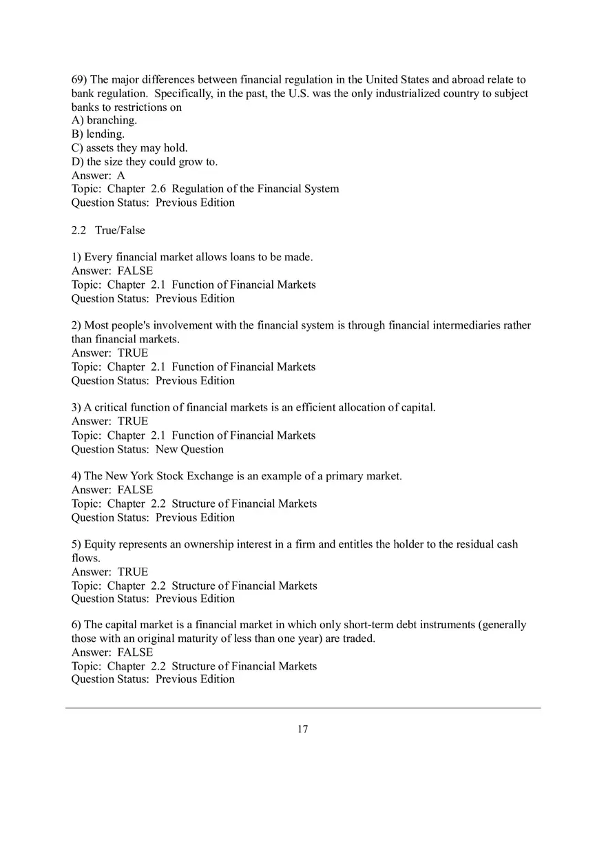 Overview of the Financial System Part 2 - Page 8