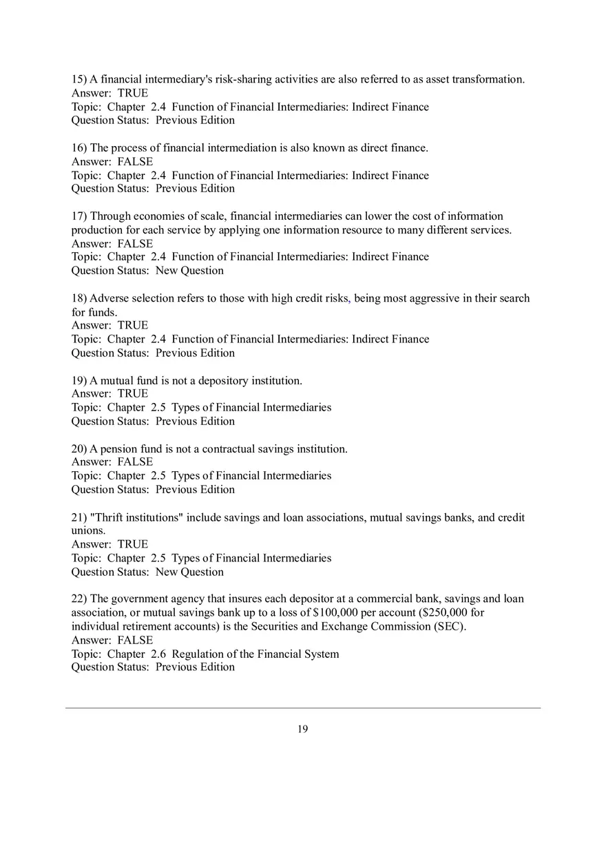 Overview of the Financial System Part 2 - Page 10