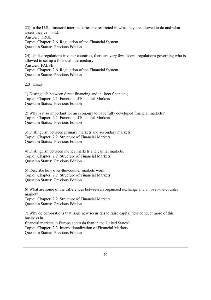 Overview of the Financial System Part 2 - Page 11