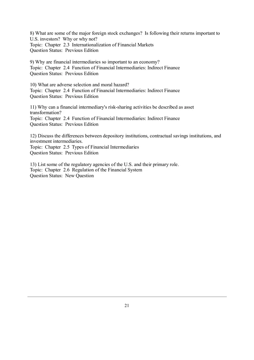 Overview of the Financial System Part 2 - Page 3
