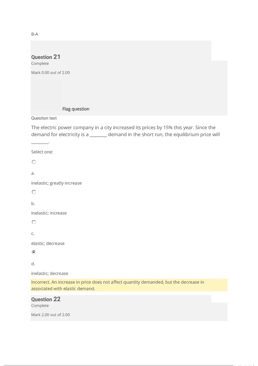 Economics Quiz - Page 11