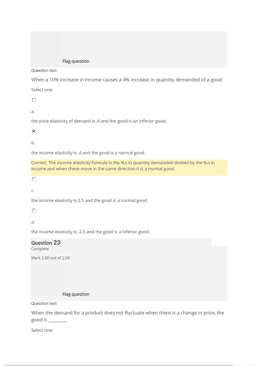 Economics Quiz - Page 12