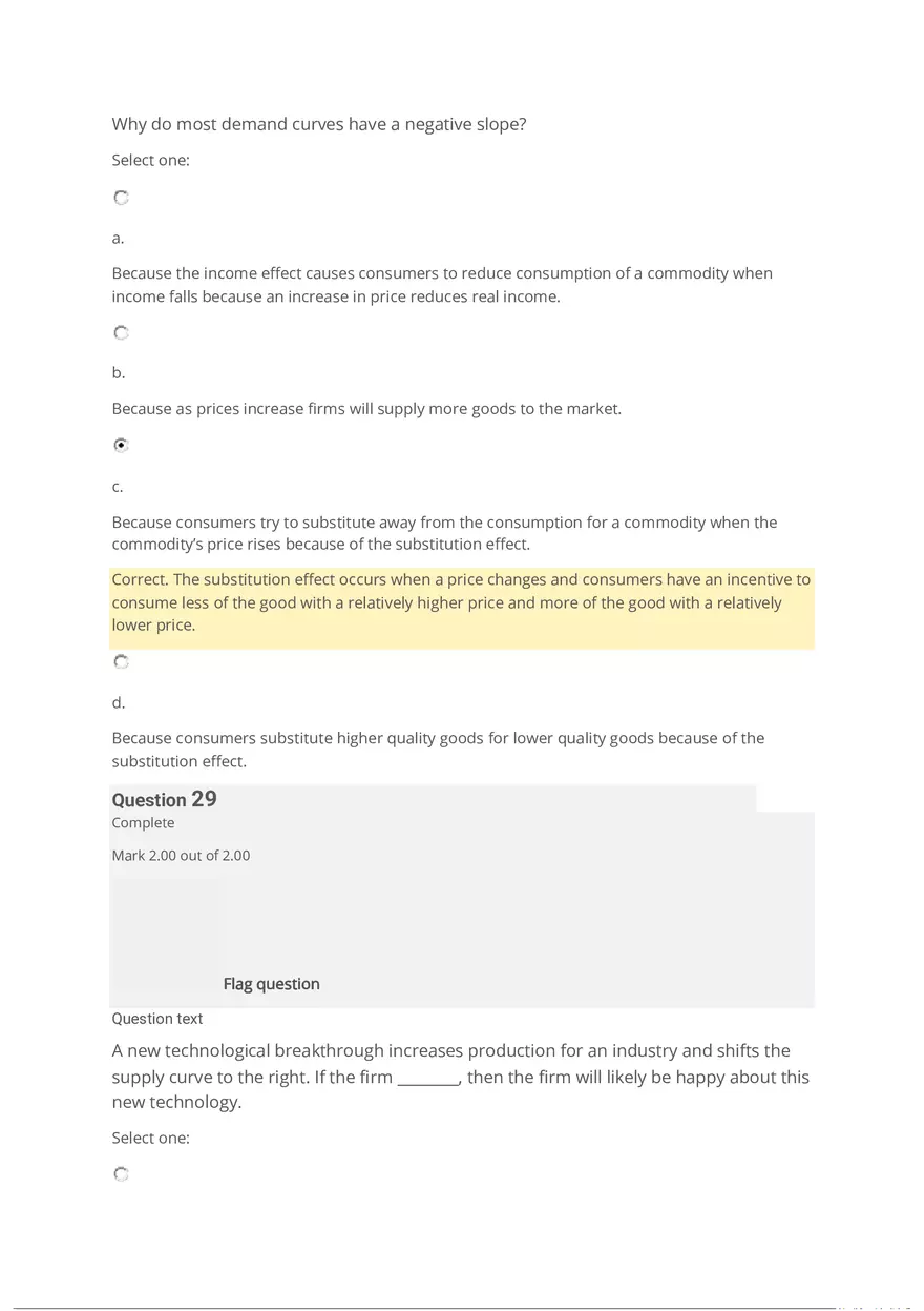 Economics Quiz - Page 18