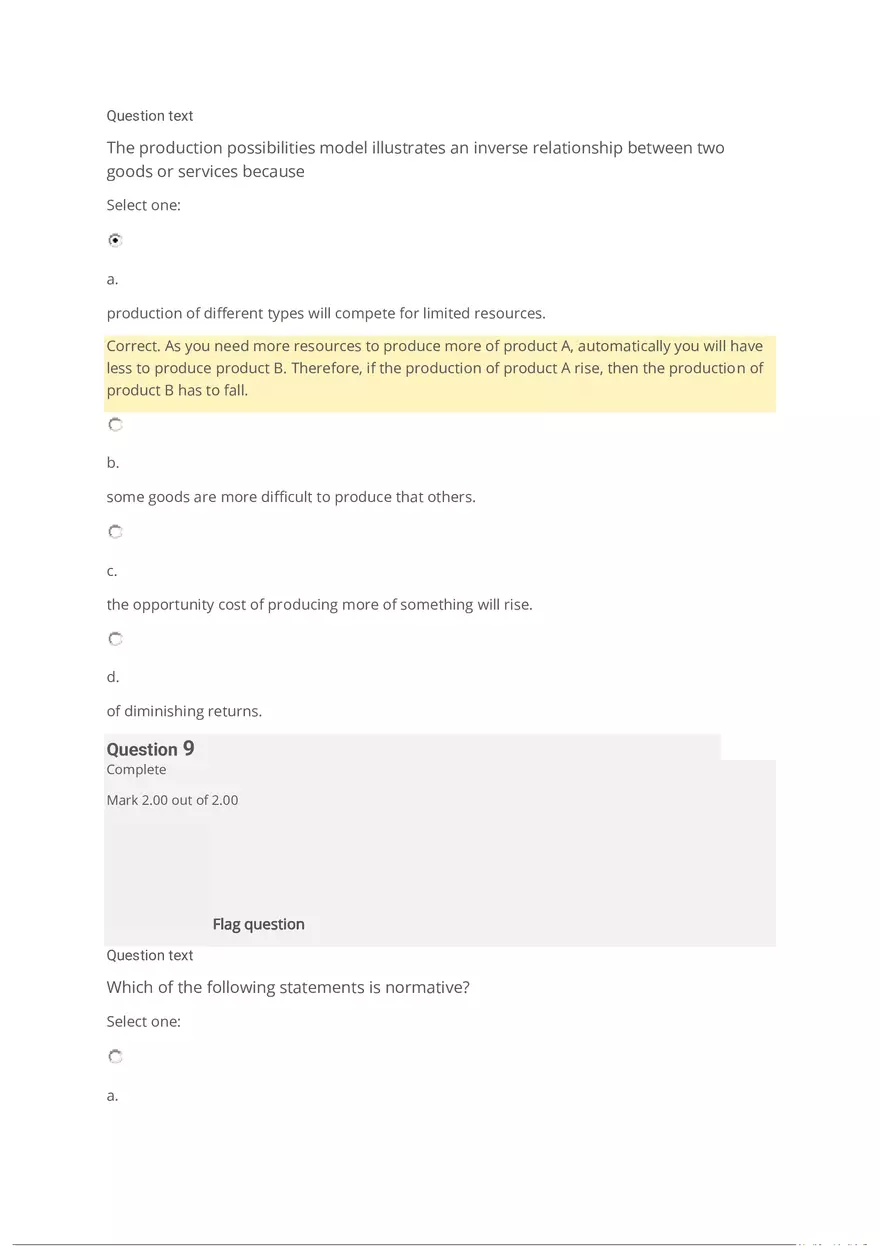 Economics Quiz - Page 39