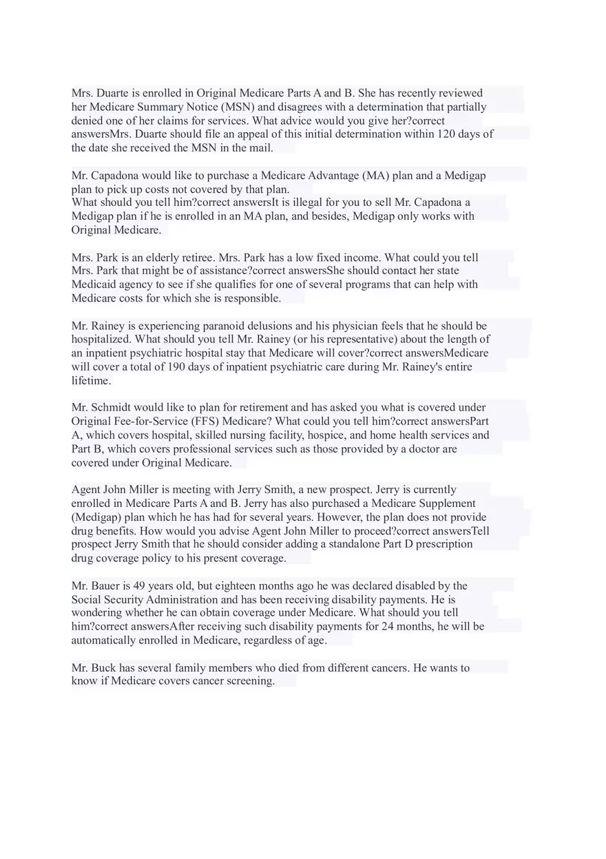 AHIP Final Exam Answers Part 1 - Page 3