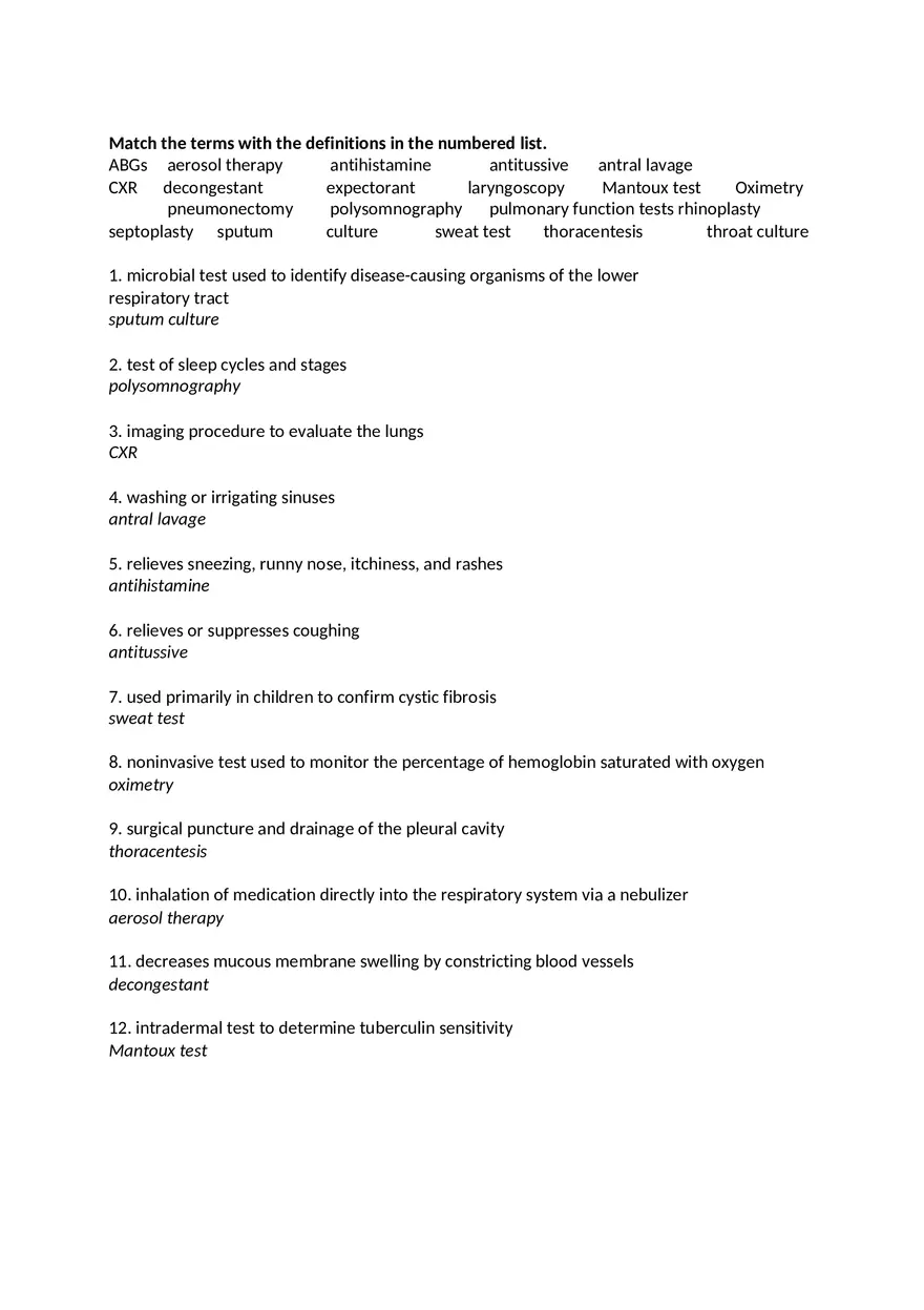 Medical Terminology Week 7 Assignment - Page 4