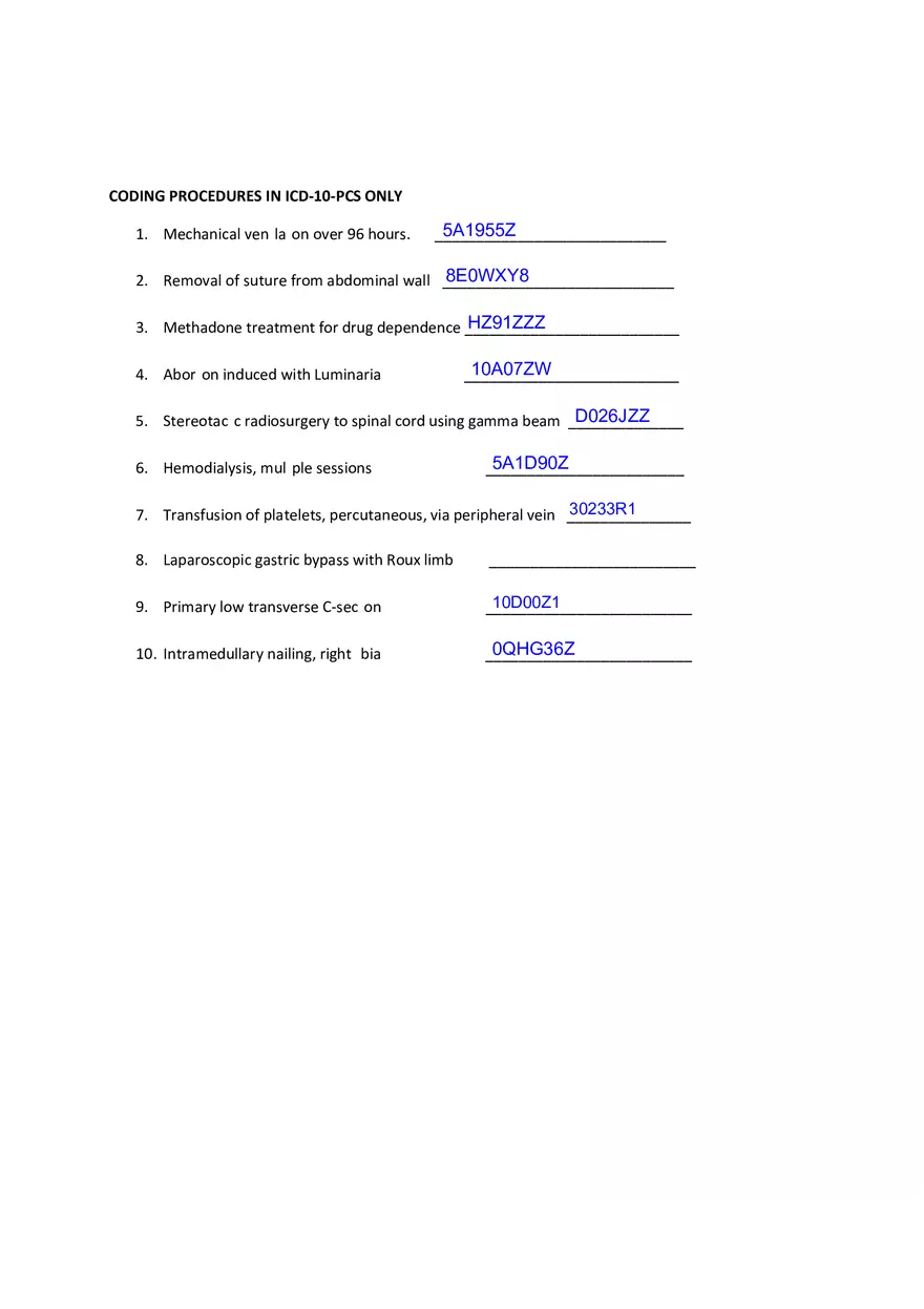 Inpatient Coding Test - Page 3