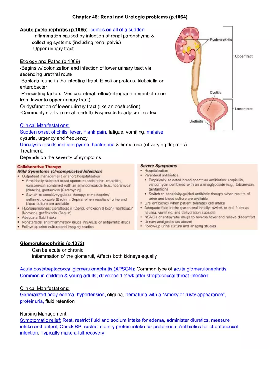 Med Surg Exam 2 Review - Page 7