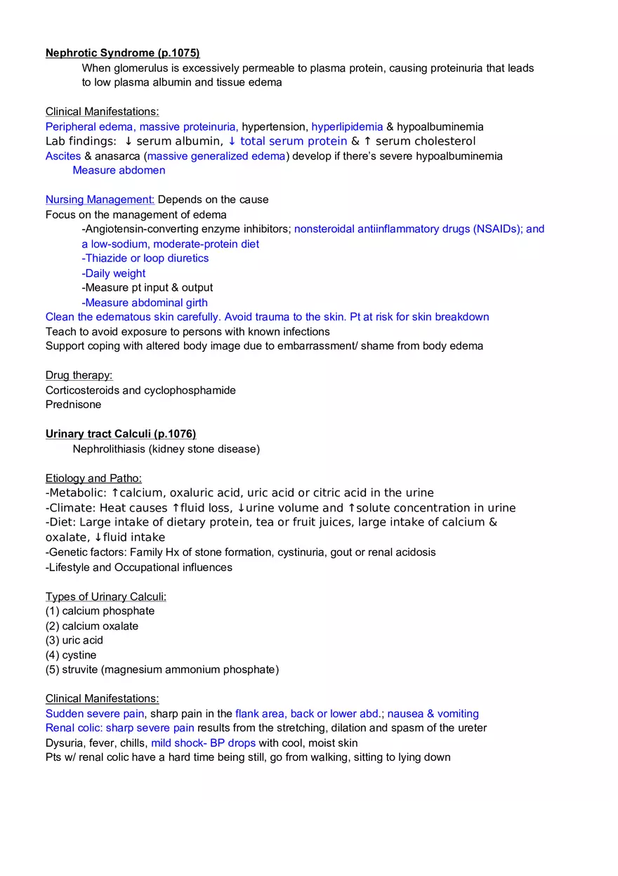 Med Surg Exam 2 Review - Page 8
