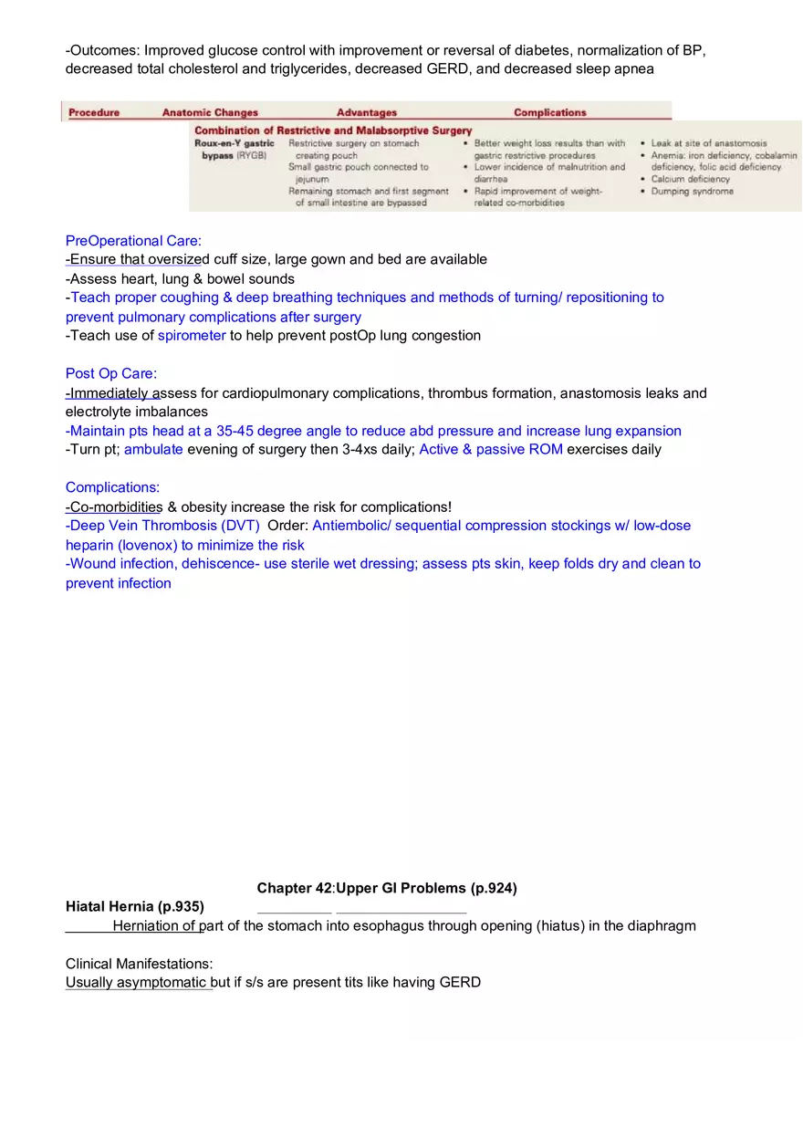 Med Surg Exam 2 Review - Page 14
