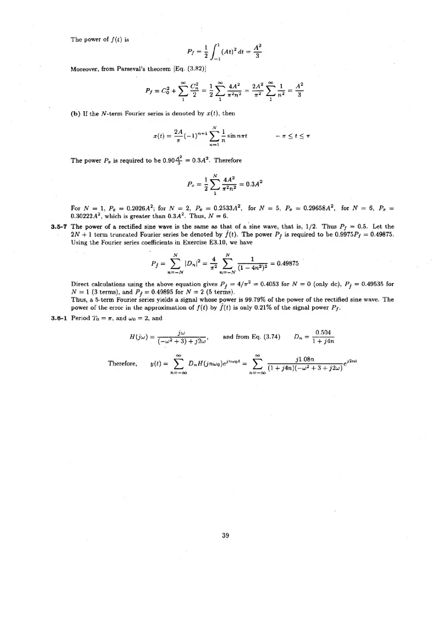 Signal Processing and Linear Systems Solution Ch.3 - Page 8