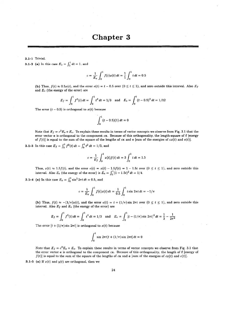 Signal Processing and Linear Systems Solution Ch.3 - Page 1