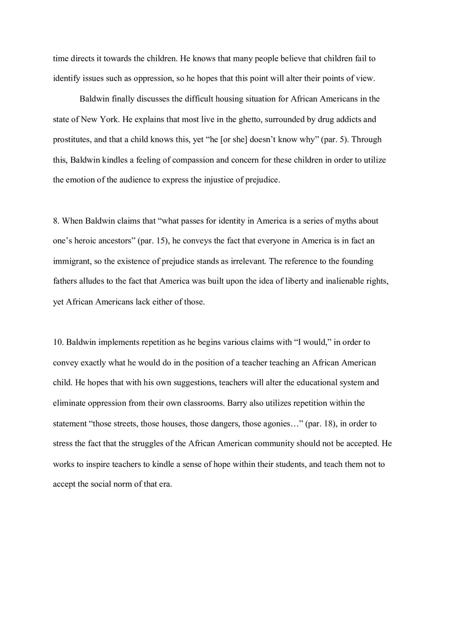 Baldwin’s A Talk to Teachers - Page 2