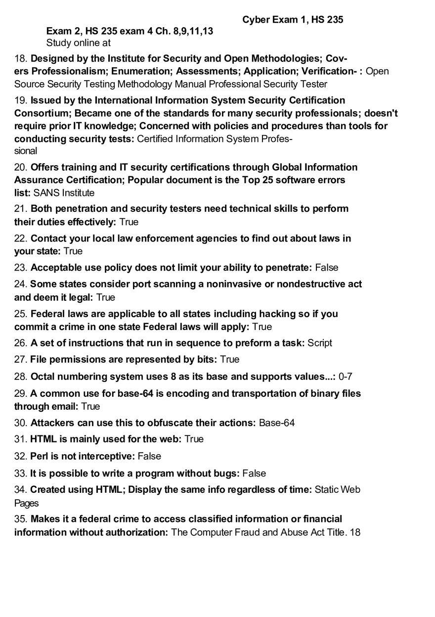 Cyber Exam 1 - Page 2
