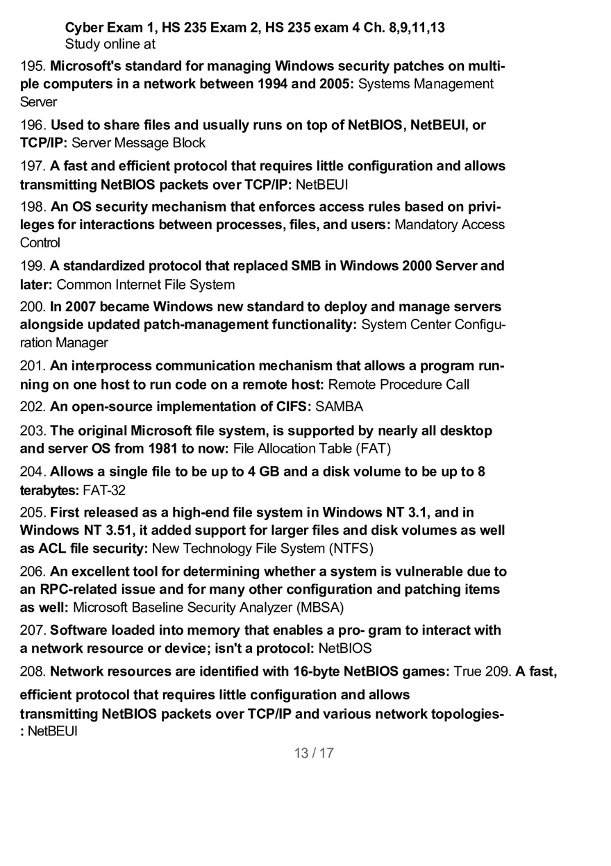 Cyber Exam 1 - Page 5