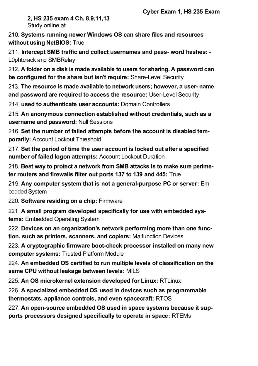 Cyber Exam 1 - Page 6