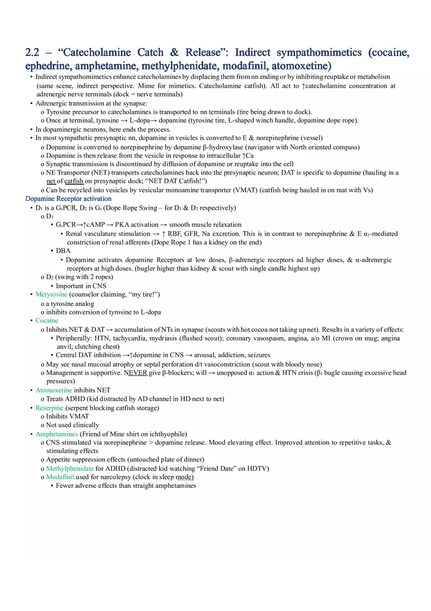 Autonomic Pharmacology - Page 8
