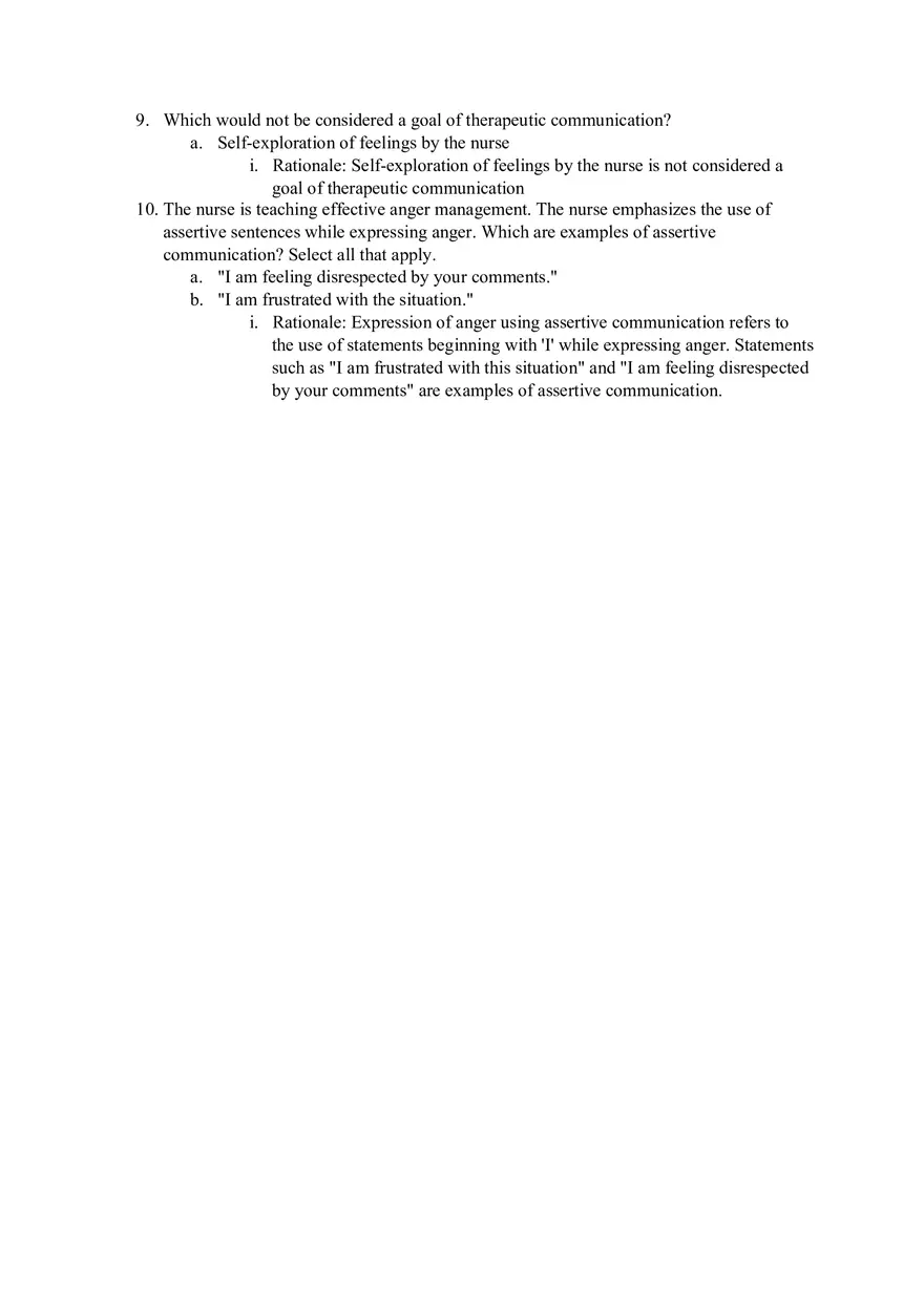 Chapter 6 Therapeutic Communication - Page 2