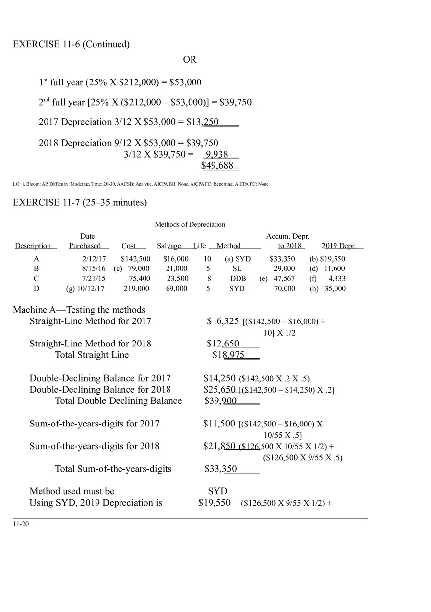 Chapter 11 Solutions to Brief Exercises Part 1 - Page 10