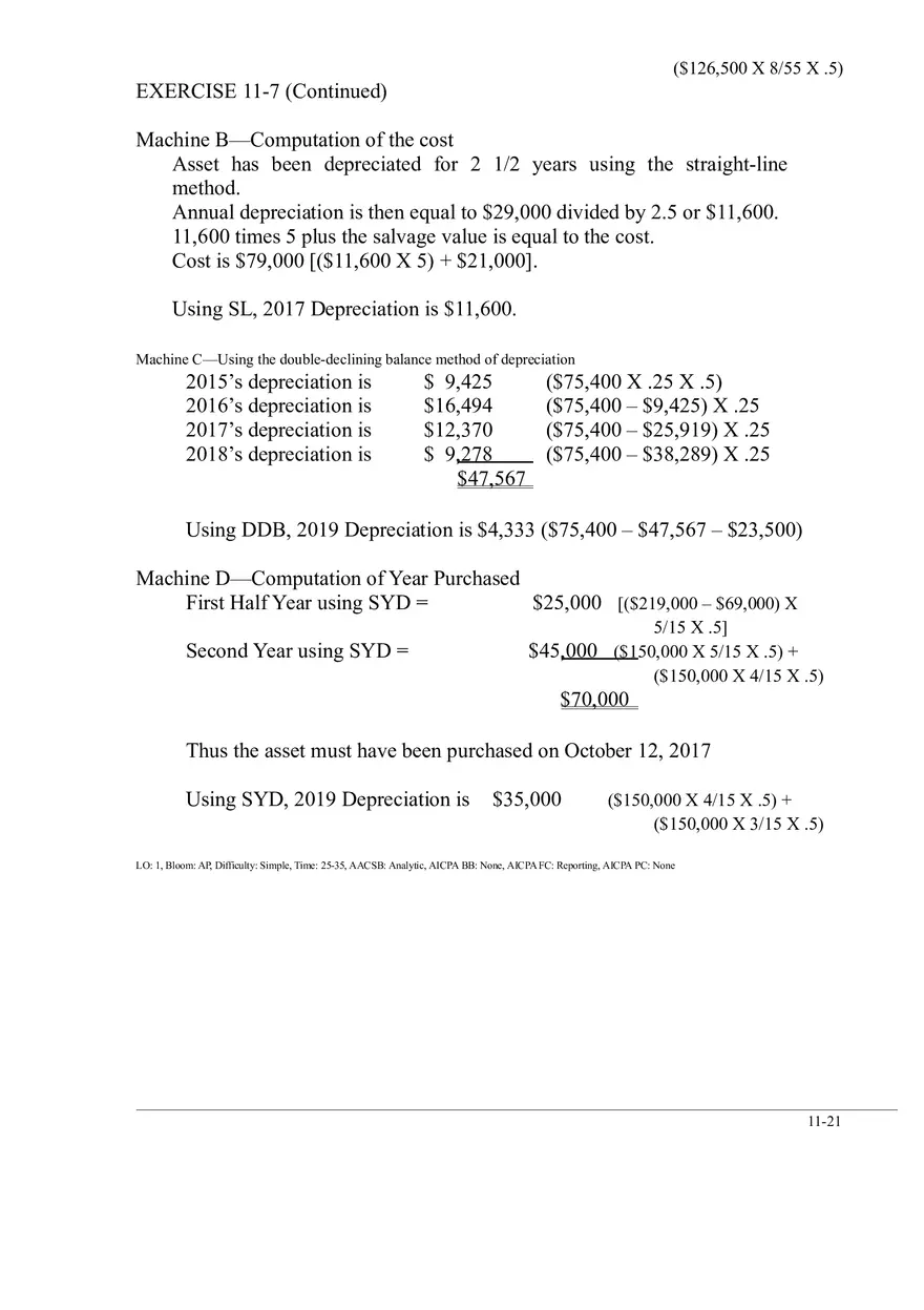 Chapter 11 Solutions to Brief Exercises Part 1 - Page 11