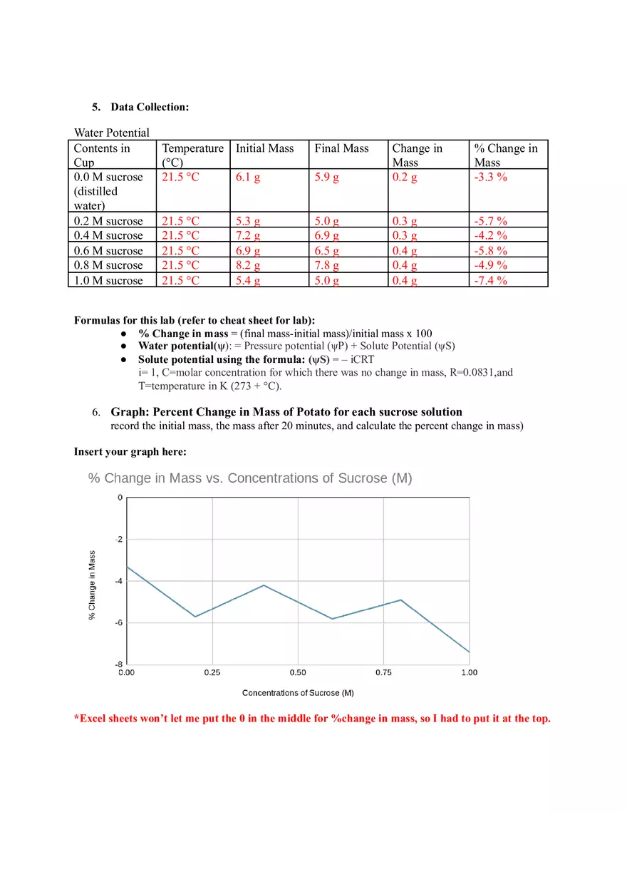 Diffusion and Osmosis Lab - Page 3