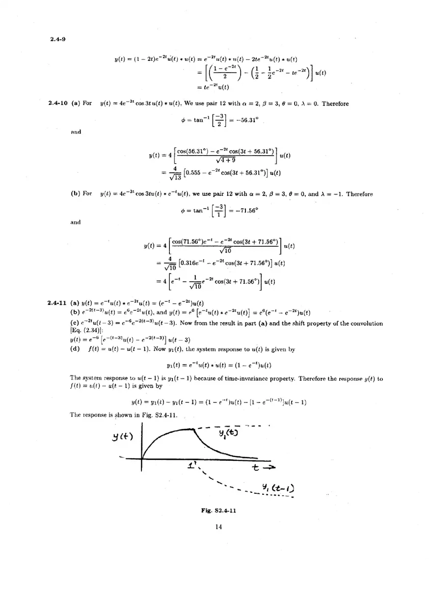 Signal Processing and Linear Systems Solution Ch.2 - Page 11