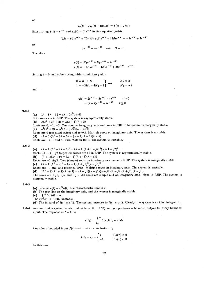 Signal Processing and Linear Systems Solution Ch.2 - Page 6