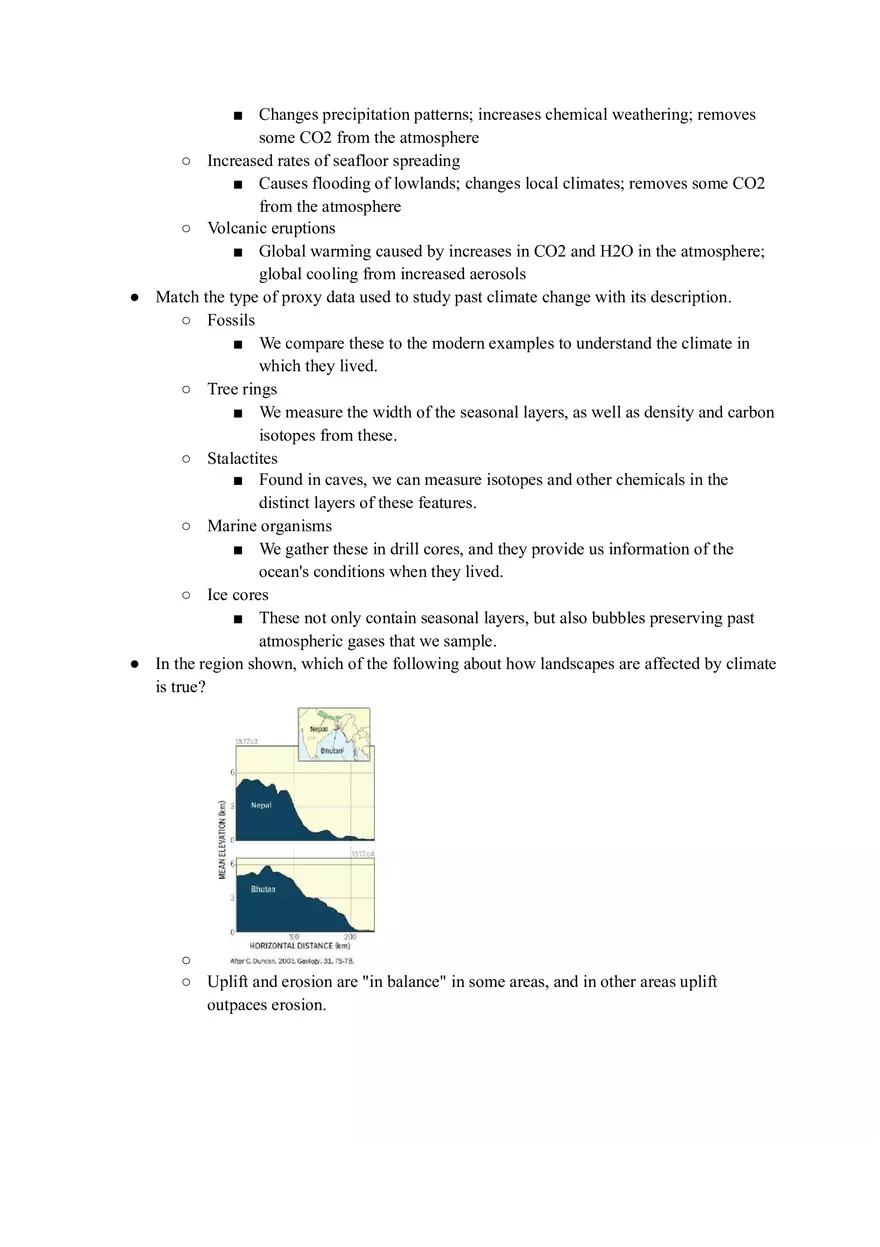 Geology Quiz Answers Chapter 13 - Page 6
