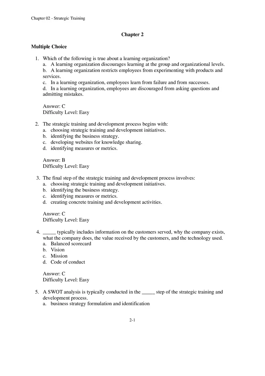 Which of the Following Positions is Characterized by High Value and Low Uniqueness - Page 1