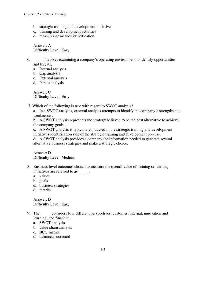 Which of the Following Positions is Characterized by High Value and Low Uniqueness - Page 2