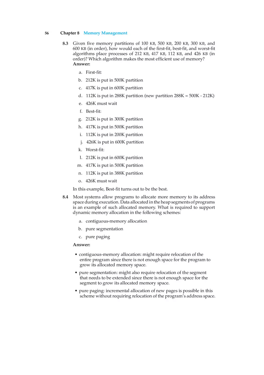 Chapter 8 Memory Management - Page 2