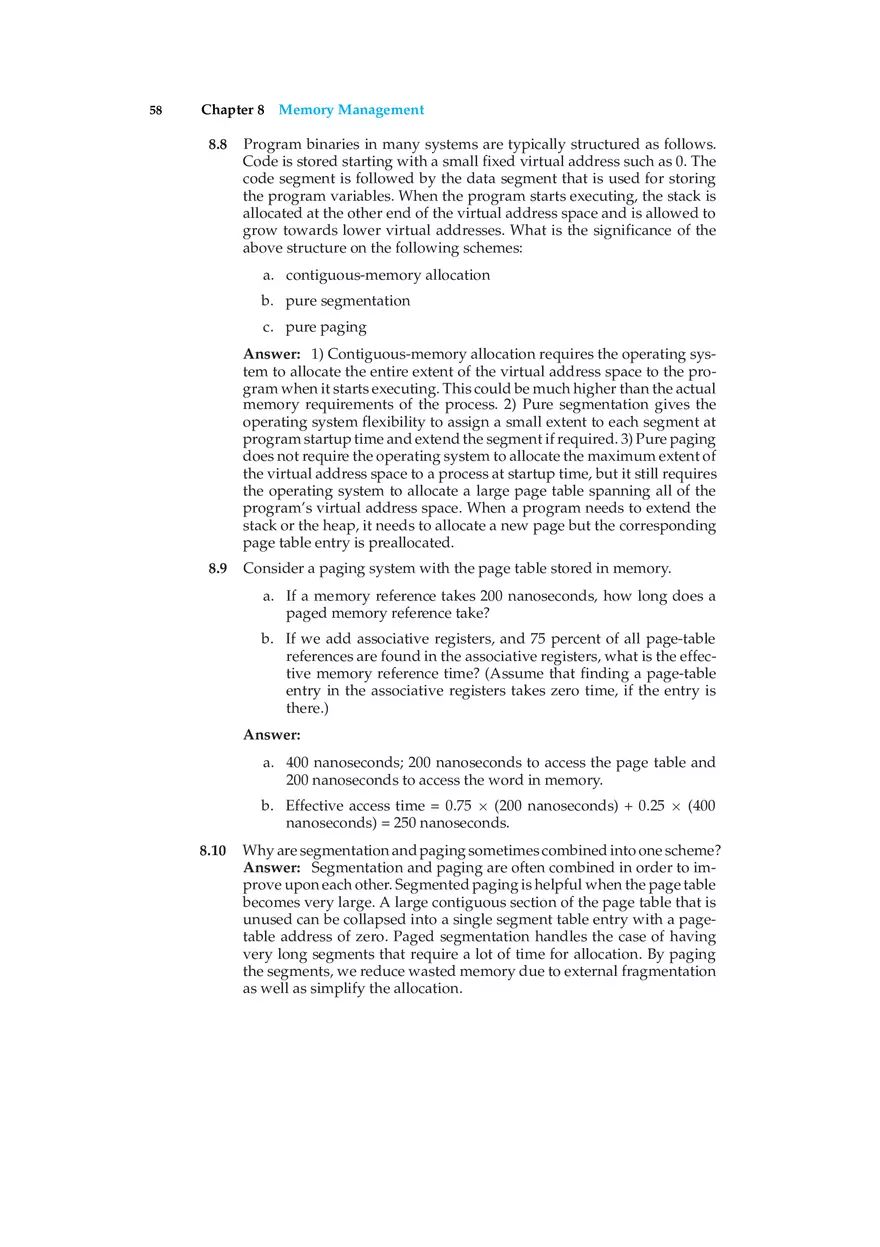 Chapter 8 Memory Management - Page 4