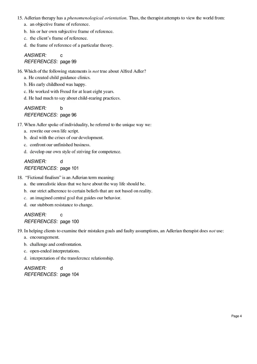 Adlerian Therapy - Page 7