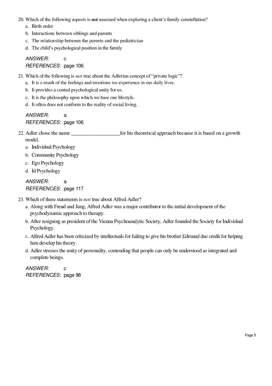 Adlerian Therapy - Page 8