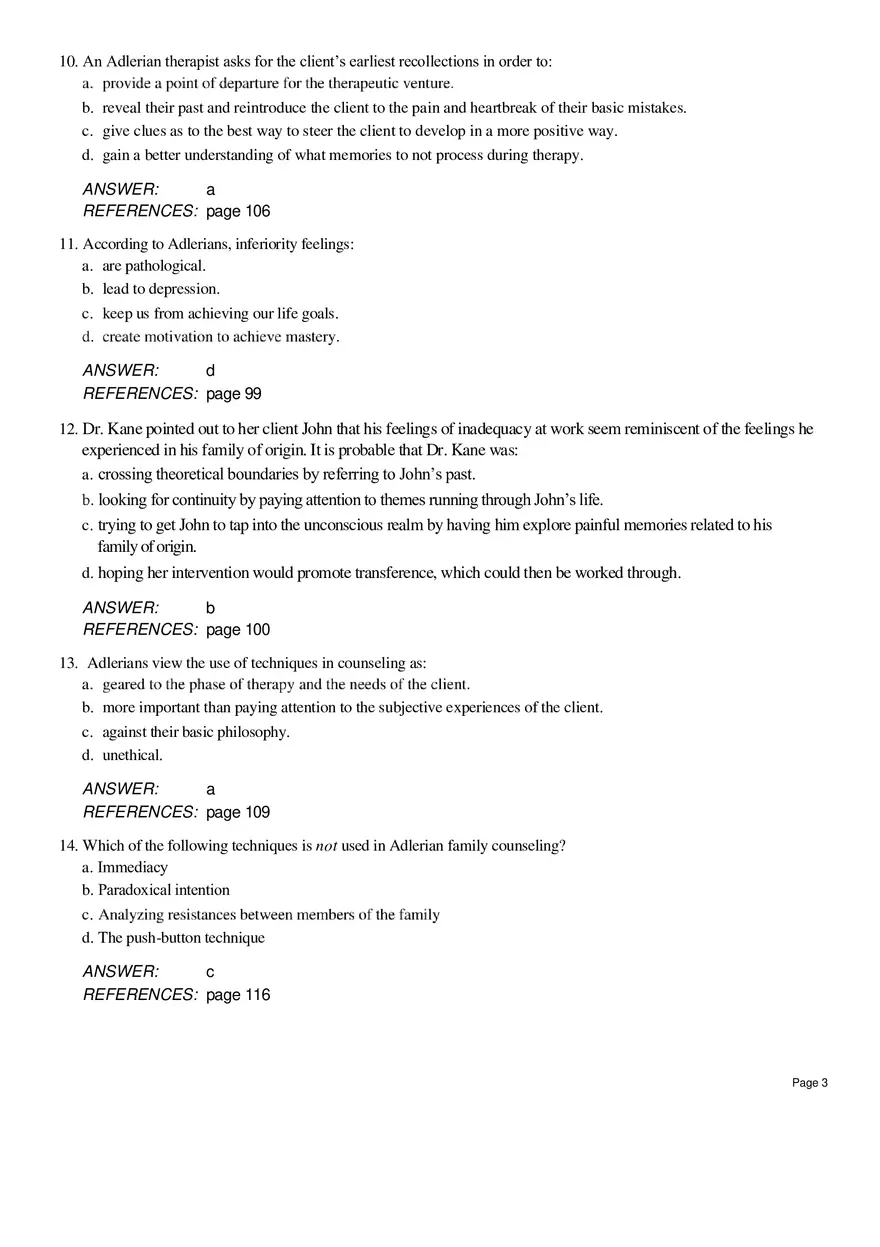 Adlerian Therapy - Page 6