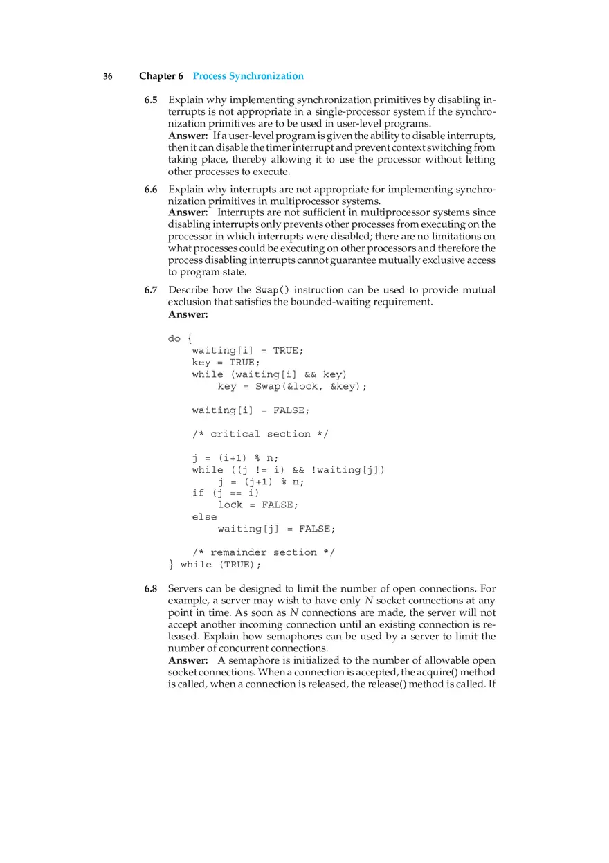 Chapter 6 Process Synchronization - Page 7