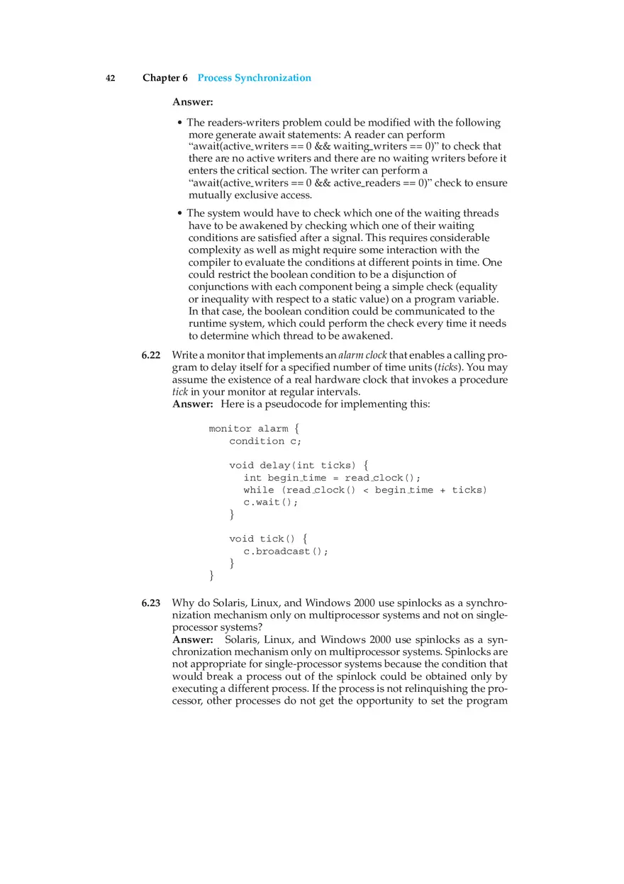 Chapter 6 Process Synchronization - Page 13
