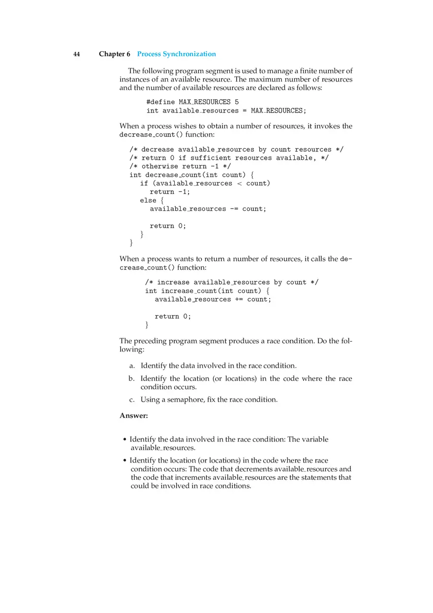 Chapter 6 Process Synchronization - Page 4
