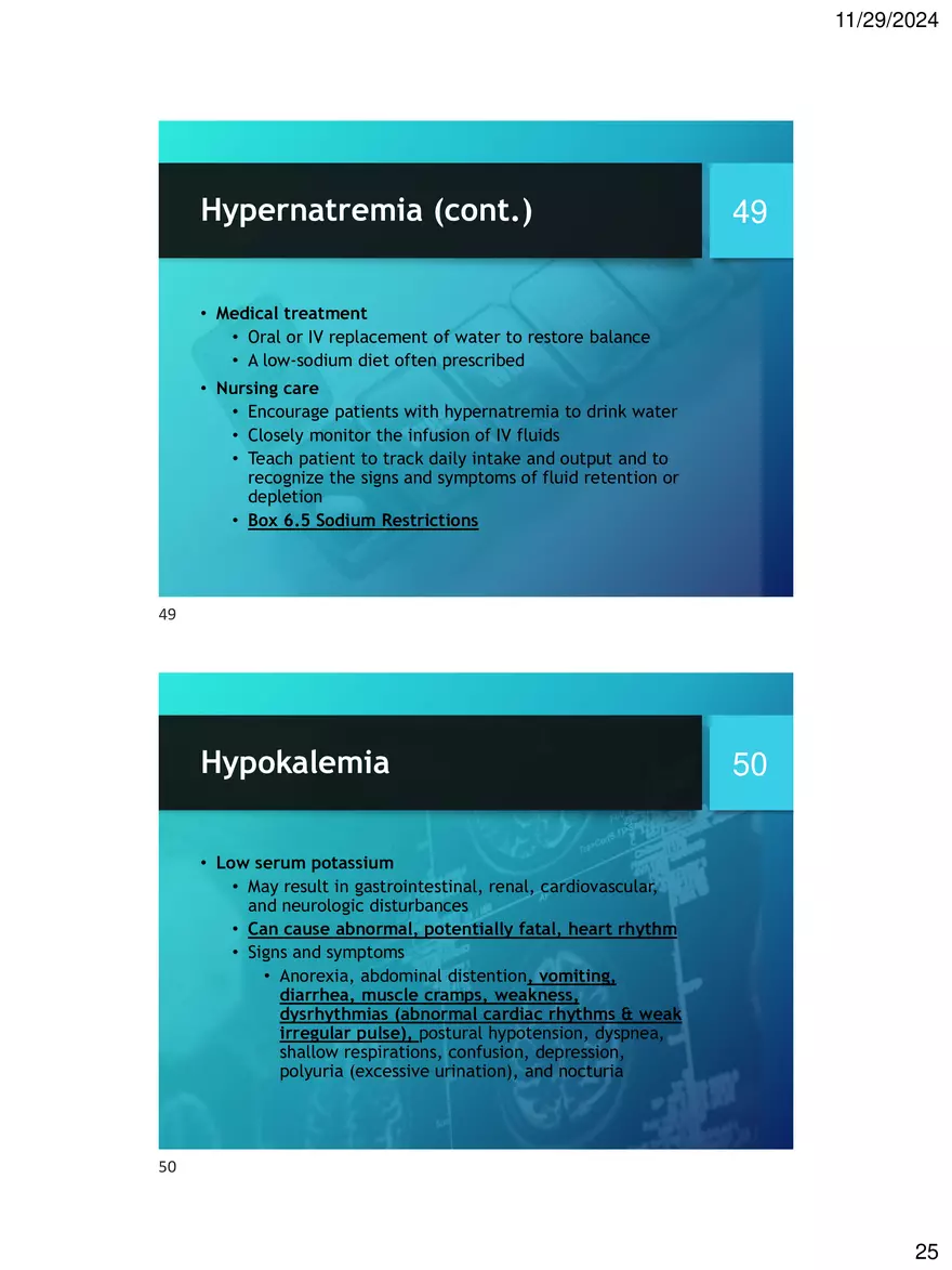 Chapter 6 - Fluid and Electrolytes - Page 18