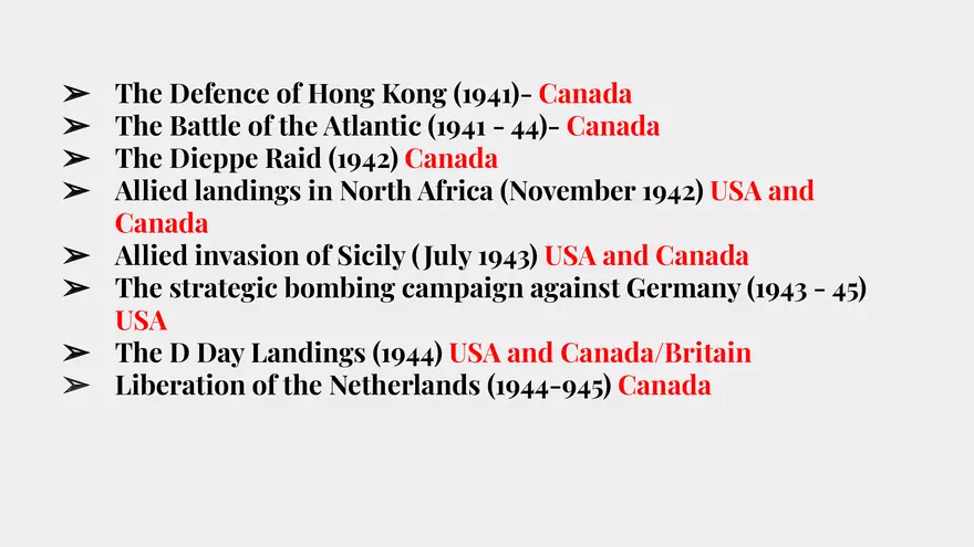 USA and Canada involvement in World War 2 - Page 2