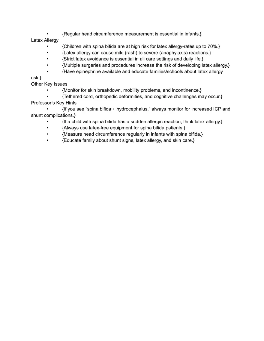 Pediatric Neurology: Test Hints & Key Concepts - Page 9
