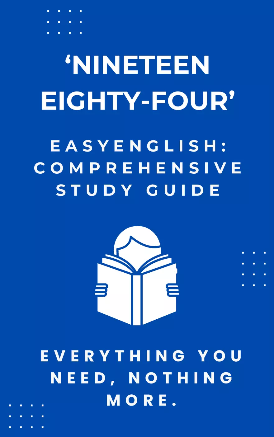 Study Guide: Nineteen Eighty Four - Page 1