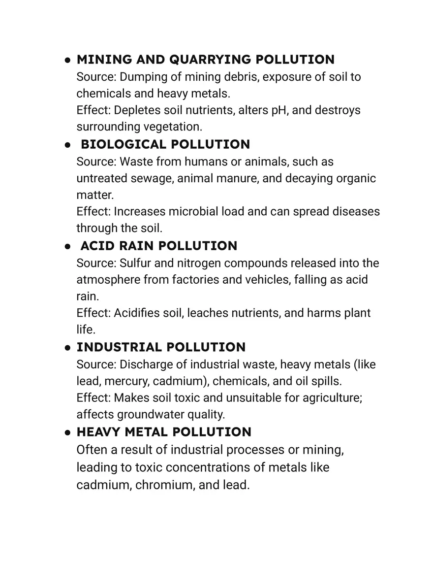 Unit 3: Soil Pollution - Page 3