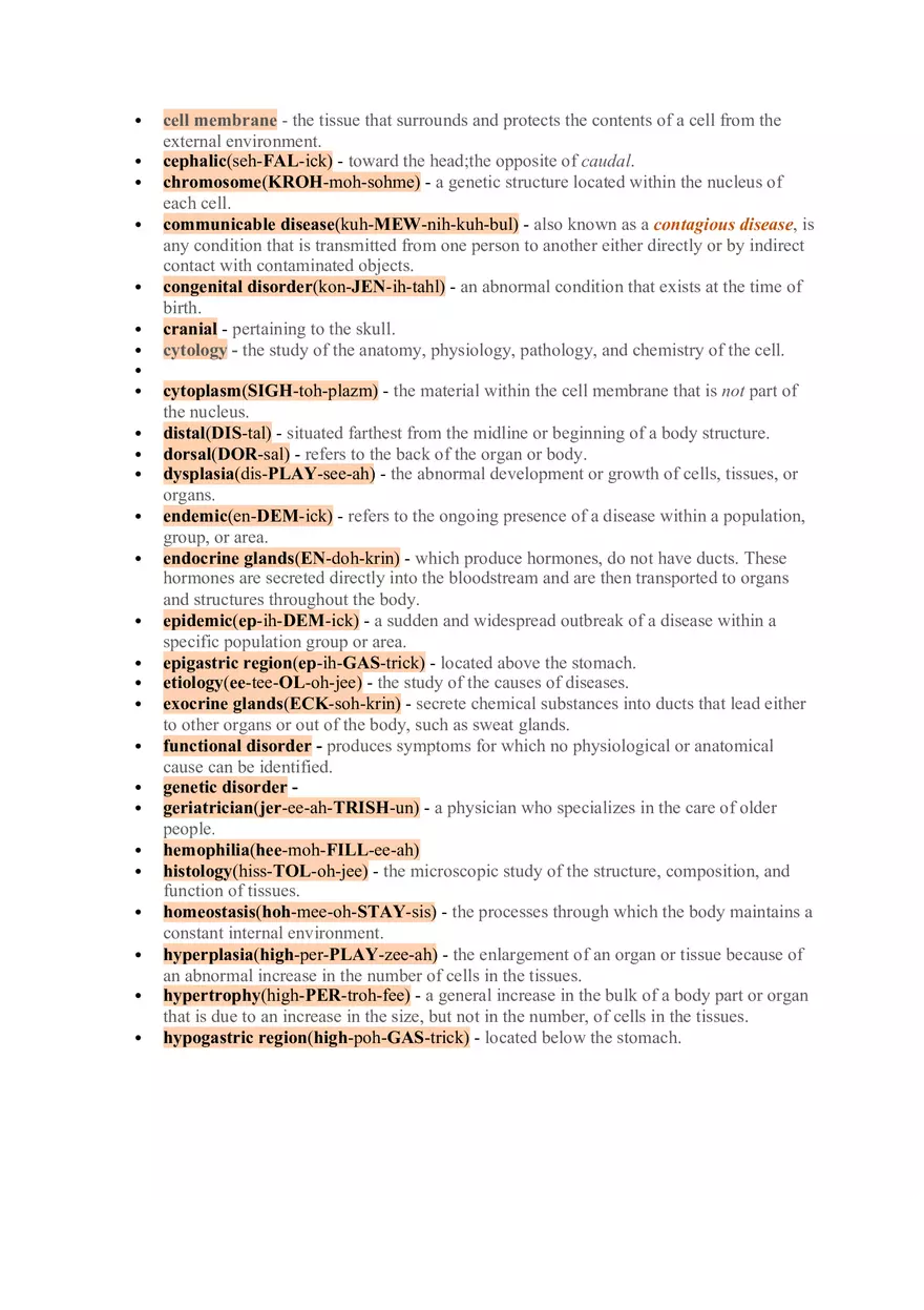 Chapter 2 - The Human Body in Health and Disease - Page 2