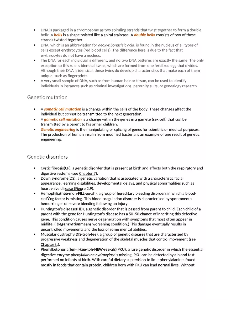 Chapter 2 - The Human Body in Health and Disease - Page 3