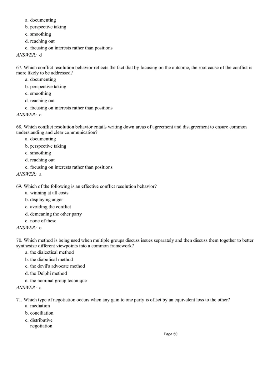 Management Chapter 10 Quiz Part 2 - Page 2