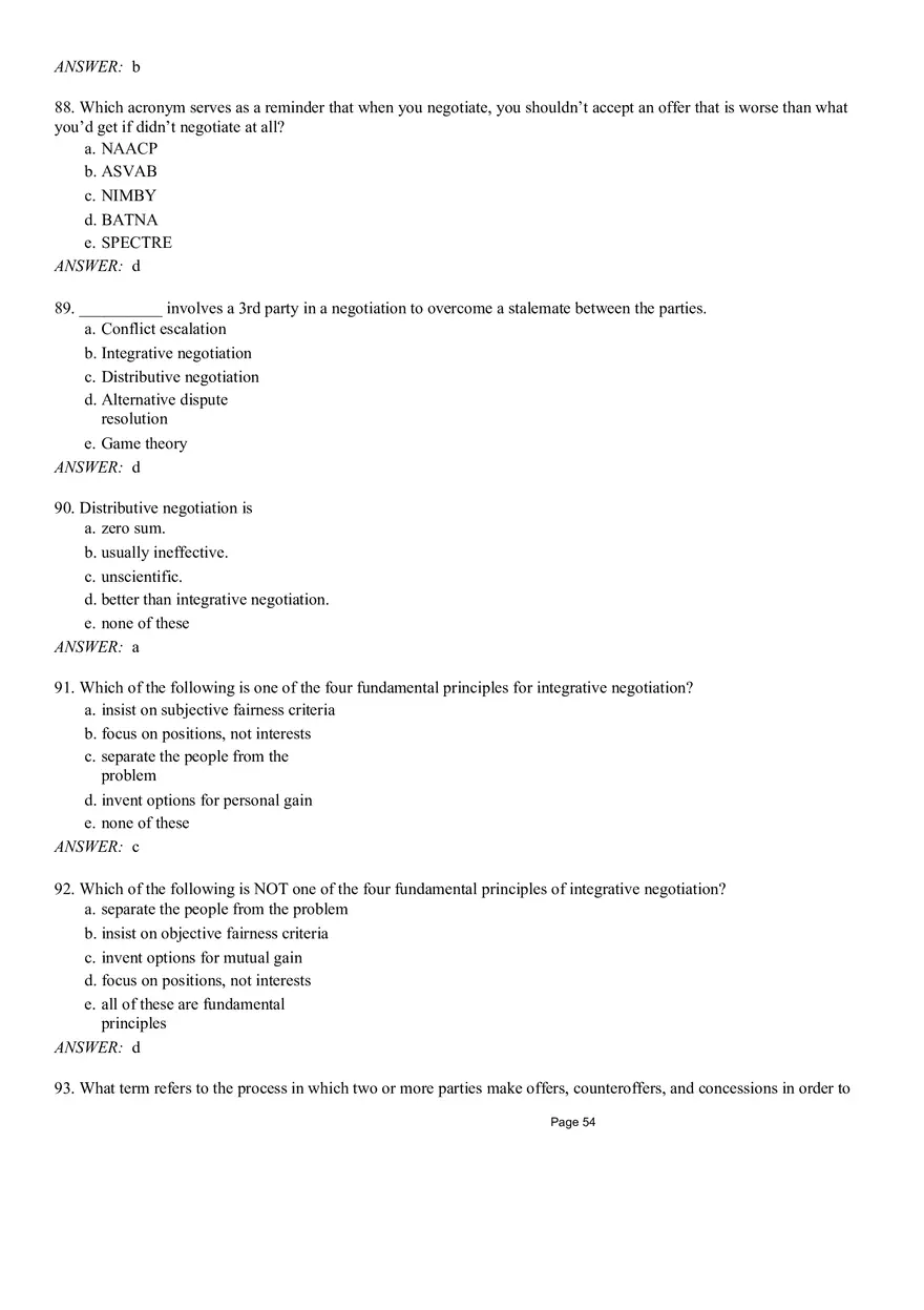 Management Chapter 10 Quiz Part 2 - Page 6