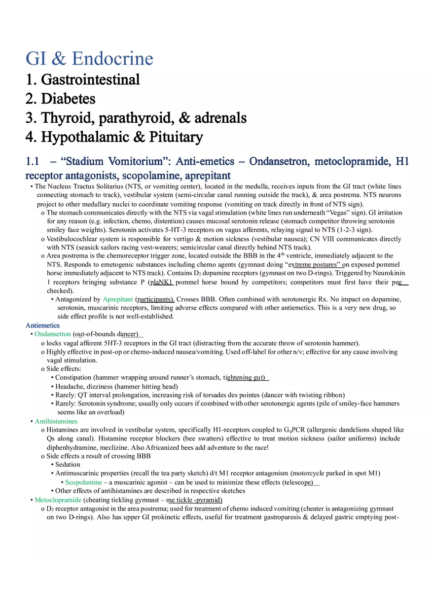 GI & Endocrine - Page 1